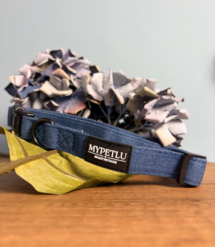 Collare regolabile Denim