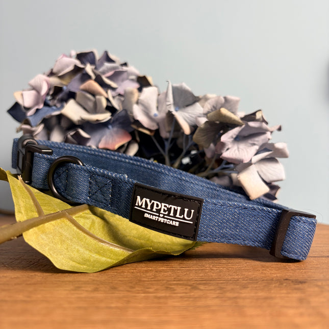 Collare regolabile Denim