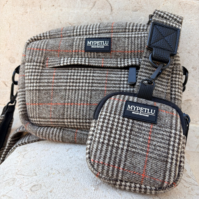 Borsa a tracolla Tartan