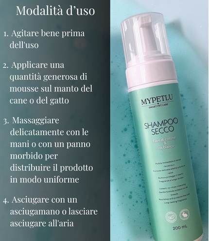 Shampoo secco