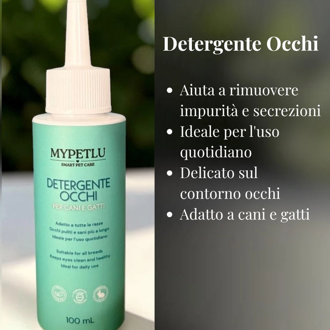 Detergente Occhi per Cani e Gatti