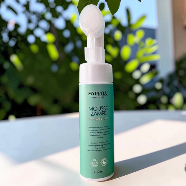Mousse Pulisci Zampe per Cani e Gatti