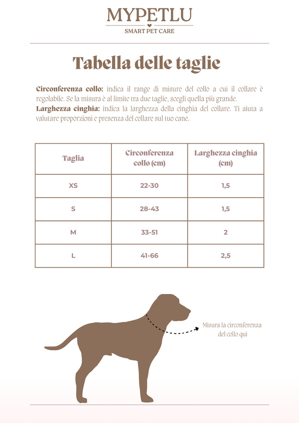 Guida alle taglie