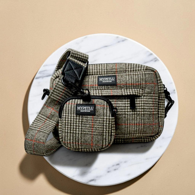 Borsa a tracolla Tartan